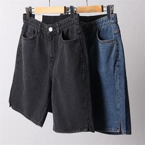 [강물처럼]빅사이즈사랑해요 D825L206 리듬밑트임5부면팬츠 MD (