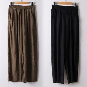 [강물처럼]위쉬몰 NN 쿨밴딩와이드핏팬츠(I774H206) 빅사이즈 (8