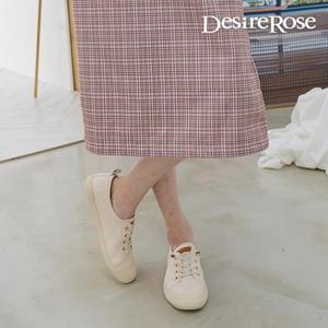[디자이어로즈][디자이어로즈] 여성 레이스업 가을 스니커즈 1cm