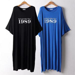 [강물처럼]위쉬몰 RA 1989시즌실키롱원피스(D898H205) 빅사이즈