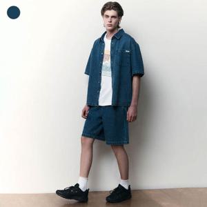 [게스(진)]남성 쿨터치 저밀도 스트링 버뮤다팬츠 NP2D5920