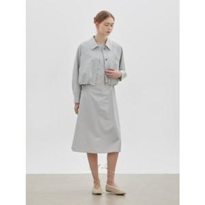 [CC콜렉트] 셔츠형 점퍼 원피스 셋트 (C261MSE002)