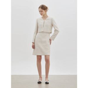 [CC콜렉트] 자켓 슬리브리스 원피스 셋트 (C261MSE003)