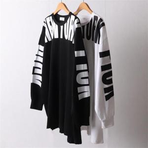 [강물처럼]빅사이즈사랑해요 I470L204 뉴욕프린팅빅맨투맨 MK (8