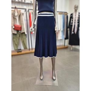제시뉴욕 세이브존05 밑단 훌진 배색 니트 스커트 JD35SZNSKS3040NY