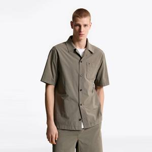 [공식][타미힐피거] [Relax fit] 오픈칼라 반팔 셔츠 (T12F1WSH731MLMPLI)