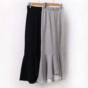 [강물처럼]빅사이즈사랑해요 9245L204 톡톡 롱 인어 스커트 OD (