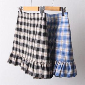 [강물처럼]빅사이즈사랑해요 I305L203 큐티체크팬츠스커트 LT (8