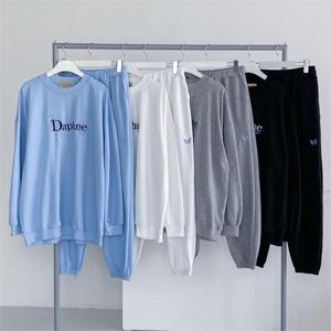 [강물처럼]빅사이즈사랑해요 G624L203 나비자수오버핏맨투맨 EZ