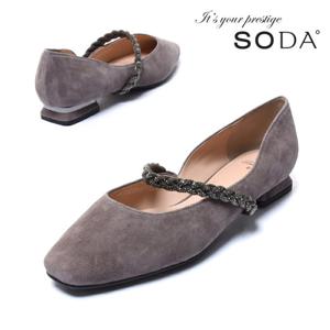 [소다 공식] SODA 여성 메리제인 플랫 ALF022 DA71 (2cm)