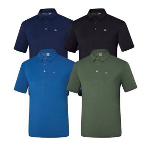 콜핑 남성 기본핏 등산 냉감 하이쿨 반팔 카라 티셔츠