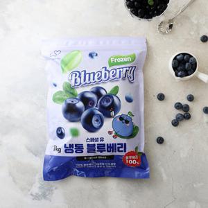 스페셜유 미국 프리미엄 A등급 냉동블루베리 1Kg (IQF 급속 개별 냉동)
