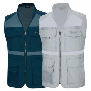 [콜핑]LD08 남자 여름 다양한수납주머니 낚시겸용 메쉬등산조끼 KVV7170M