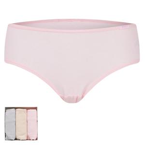 제임스딘 면스판 여성 미디 삼각 팬티 3매 세트 JHWPU076