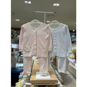 압소바CH 콩미 60수 내의 AZC-10305 무형광섬유 가을 출산 백일 돌 등원 조카선물