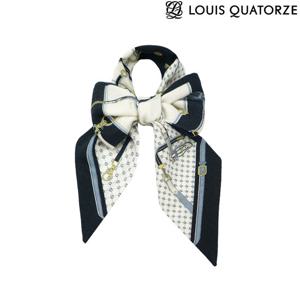 [루이까또즈(스카프)](1DSL700BL) 울실크 애니 빅방도 스카프 블랙