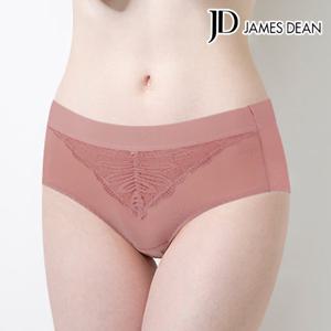 제임스딘 여성 원단밴드 레이스 미디 팬티 2매 JHWPA911