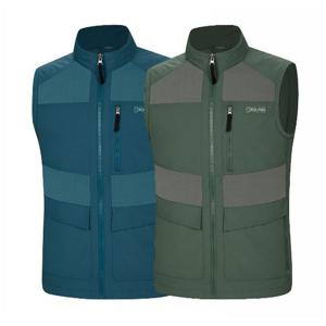 [콜핑]LD08 남자 여름 멀티포켓 낚시 등산 메쉬집업조끼 KVV7169M