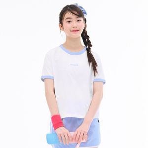 [오션스카이] 여아 심플 로고 링거 반팔 티셔츠-EBJG5891D01