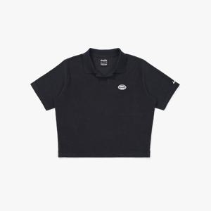 [디아도라] 테리 카라 반팔 티셔츠 NAVY