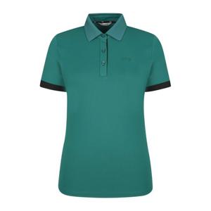 [핑골프]여성 소매 배색 카라 반팔 티셔츠121E2TO052