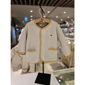 [블루독베이비] 25 FW(CR)코지 플리스 점퍼(45A1911701)후리스 등원 백일 돌 유아 아가옷 선물 조카 (45A19