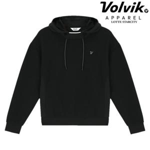 볼빅 여성 골프 후드 우븐포인트 티셔츠 VLTSP903_BK_KD