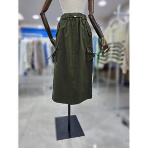 스테파니 세이브존08 카고 면  스커트 N25NK5308