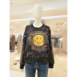 [르니앤맥코이]스마일 면 티셔츠 MM11TS010FJY