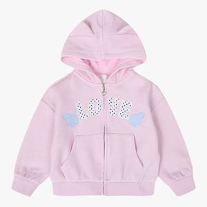 [로엠걸즈(아동)]반짝 고양이귀 기모후드집업 RGJM25T1P