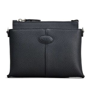 토즈 그레인 가죽 지퍼 크로스백 XBMDBSC0100WSS B999