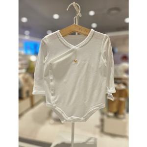 블루독베이비[hu]26.SS봄여름신상 WH)구름모달배내바디수트 46170-040-05 우주복 배내수트 출산선물 슈트