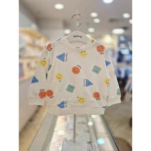 아가방 세이브존03 아가방 스마일나염 맨투맨 AQ01T131010A