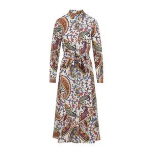 에트로 프린트 패턴 벨티드 미디 원피스 WRHA0521AKH82 X0801