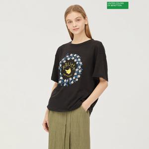 베네통 커스틴 티셔츠 BATS59431