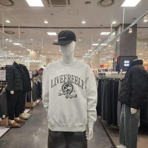 인터크루 HC10 남여,인터아치레터링맨투맨 ITA1TM31A