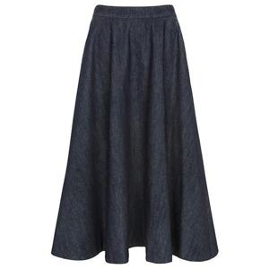 막스마라 25FW 블루 세실레 데님 플레어 스커트 2529106021 CECILE 001