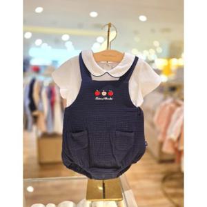 [타티네쇼콜라]BG로랑멜빵슈트SET (2026년 SS신상) TTPMBO074N