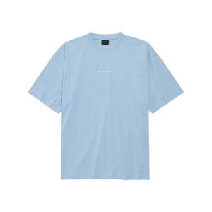 발렌시아가 반팔 티셔츠 764235 TTVJ14773 Clear Blue