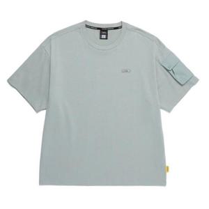 내셔널지오그래픽 sh06 NRN 소매 포켓 세미오버핏 반팔 티셔츠 N252MTS110