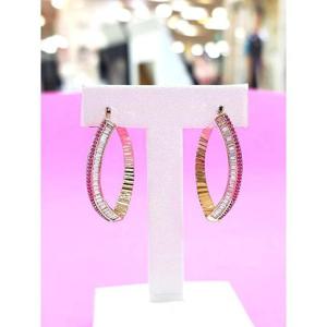 로뎀 세이브존05 Elegance L 마름모 귀걸이 (레드) RD26030041