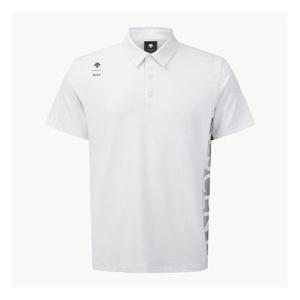 데상트 GOLF 남성 원포인트 반팔 티셔츠 (DQ12MFTS32) DQ12MFTS32_BWTG 279383