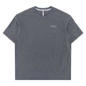 내셔널지오그래픽 크라즈 백그래픽 세미오버핏 반팔 티셔츠 N262UTS250 874