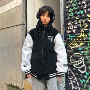 [오션스카이] 남아 보아 배색 후드집업-EFJB4323D03