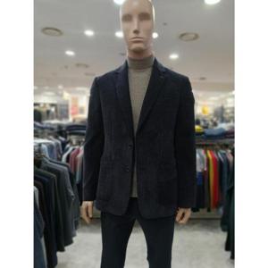 크로커다일 트 세이브존05 트위드 라이크 셔닐 자켓  네이비 AAJK4103/38