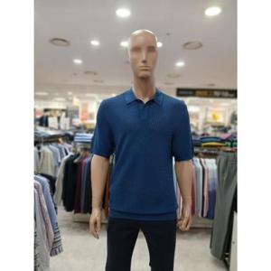 크로커다일 세이브존05 빨래판 메쉬 조직 폴로형 니트티 ABKT2341 34