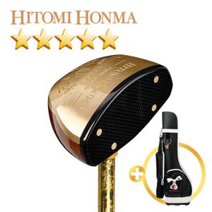 [2026년형] 협회공인인증 히토미혼마 5스타 파크골프채 PRIME GOLD+엠유 하프백