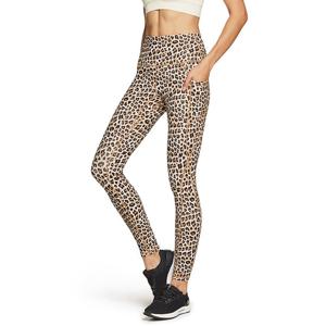 테슬라 요가 하이웨이스트 포켓 패턴 긴바지 TM-FAP58