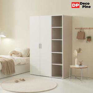 데코파인 루체 1200 A세트 장롱 이불장 선반장 미니 드레스룸