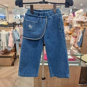 치크 sh06 에이프런 와이드 데님 CKTJ26282